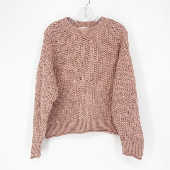 Universal Thread Sweaters - Universal Thread Pink Knit Sweater Size Medium